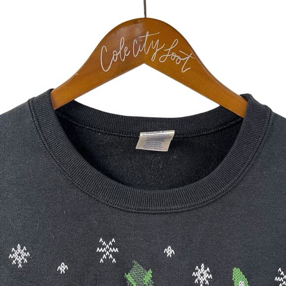 Not So Ugly Christmas Sweater Deer Buck Light Up Sweatshirt Small - Picture 5 of 9